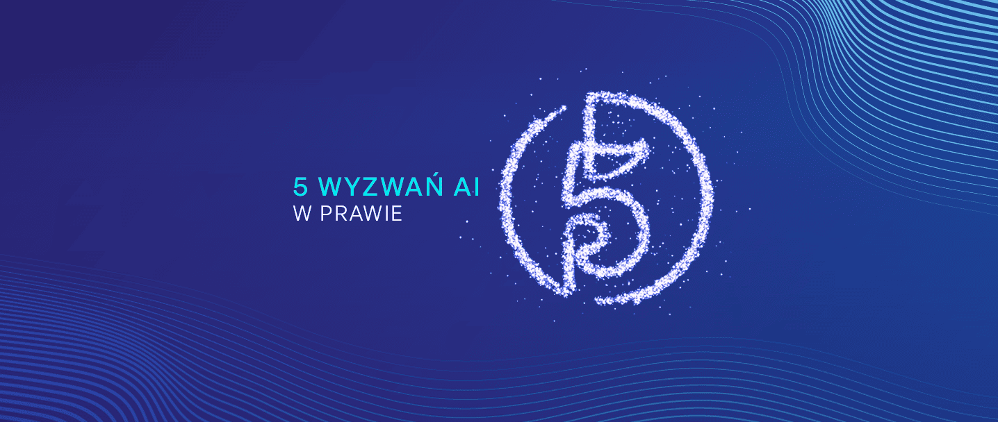 na grafice jest wielka cyfra 5 i tytuł 5 wyzwań AI w prawie
