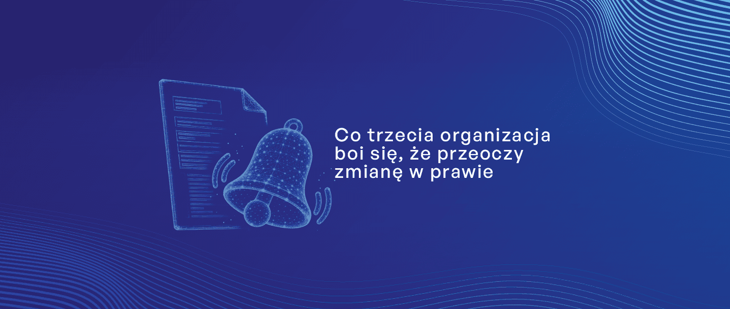 Co trzecia organizacja boi się, że przeoczy zmianę w prawie