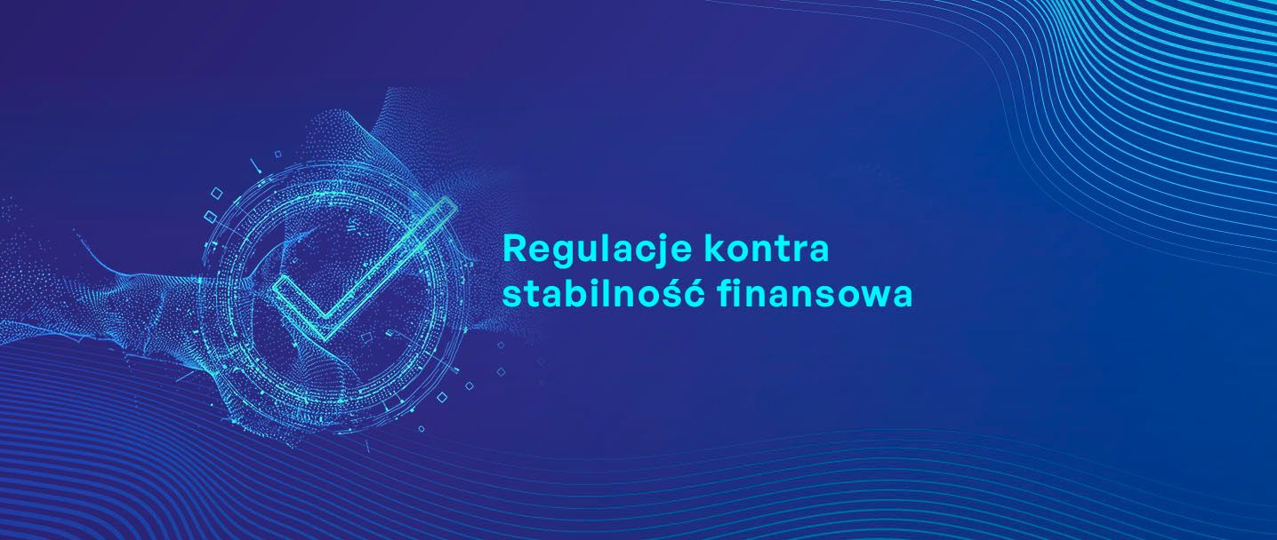 na grafice jest OK symbolizująca stabilność finansową zgodną z regulacjami 