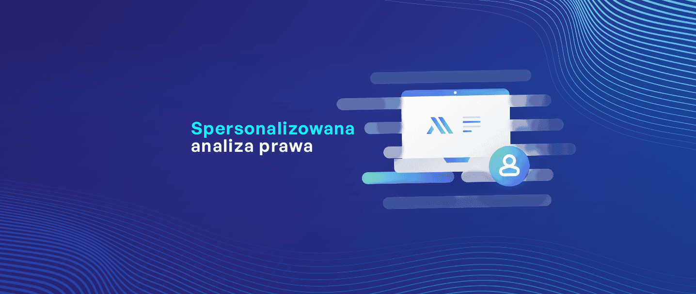 na grafice jest pokazana ikona personalizacji systemu AIMON do analizy prawa
