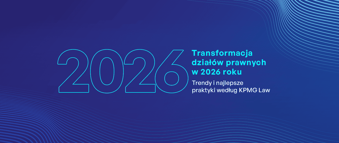 na grafice jest cyfra 2026 i tytuł - transformacja działów prawnych